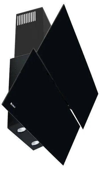 Вытяжка наклонная Globalo MIRIDA 90.3 BLACK/BL 010520 фото