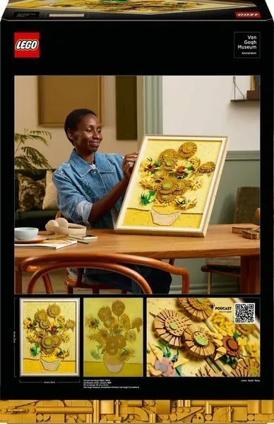 Блоковий конструктор LEGO Art Вінсент Ван Гог &ndash; Соняшники (31215) 613453 фото