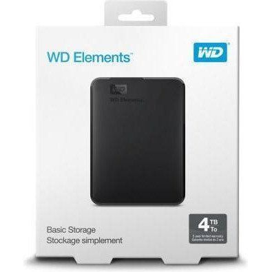 Жорсткий диск WD Elements Portable 4 TB (WDBU6Y0040BBK-WESN) 018307 фото