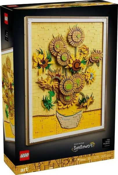 Блоковий конструктор LEGO Art Вінсент Ван Гог &ndash; Соняшники (31215) 613453 фото