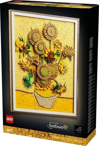 Блоковий конструктор LEGO Art Вінсент Ван Гог &ndash; Соняшники (31215) 613453 фото