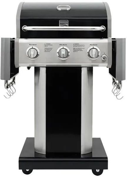 Гриль газовий мобільний Kenmore PG-4030400LN Black 604573 фото