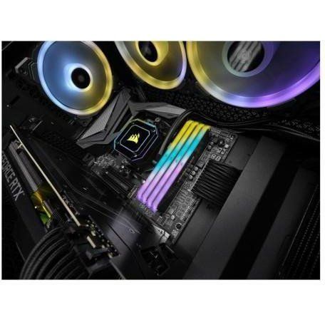 Пам'ять для настільних комп'ютерів Corsair 64 GB (2x32GB) DDR5 5600 MHz Vengeance RGB (CMH64GX5M2B5600C36) 027649 фото