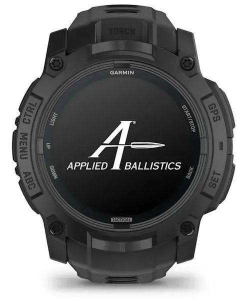 Смарт-годинник Garmin Instinct 3 50mm Amoled Tactical Edition Black with Black Band (010-03020-50/90) 613078 фото