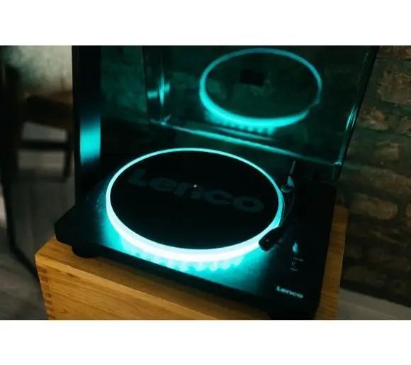 Програвач вінілових дисків Lenco LS-50LED Black 038945 фото