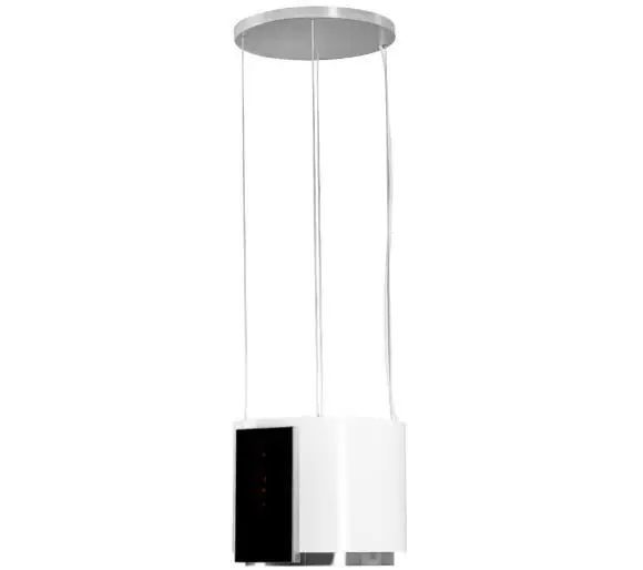 Вытяжка декоративная VDB ISLA GLASS White 006544 фото