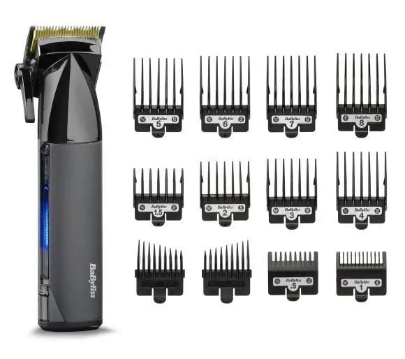 Машика для стрижки волосся BaByliss Super-X METAl Black Edition E991E 356945 фото