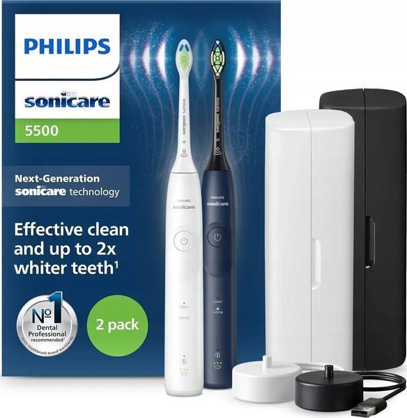 Електрична зубна щітка Philips Sonicare 5500 Series HX7119/01 591459 фото