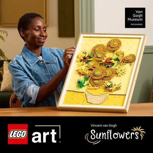 Блоковий конструктор LEGO Art Вінсент Ван Гог &ndash; Соняшники (31215) 613453 фото