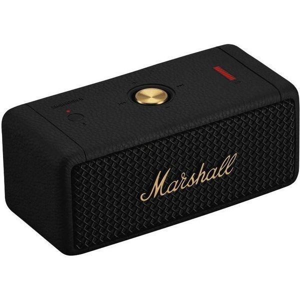 Портативна колонка Marshall Emberton II Black and Brass (1006234) 034551 фото