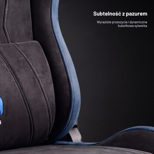Ігрове крісло DIABLO CHAIRS X-Horn 2.0 Normal Size чорно-синє e2639844 фото