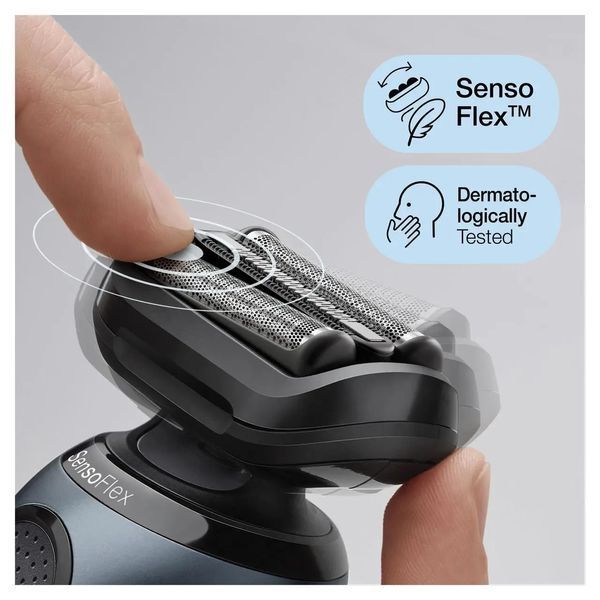 Електробритва чоловіча Braun 61-N1000s BLK 012769 фото