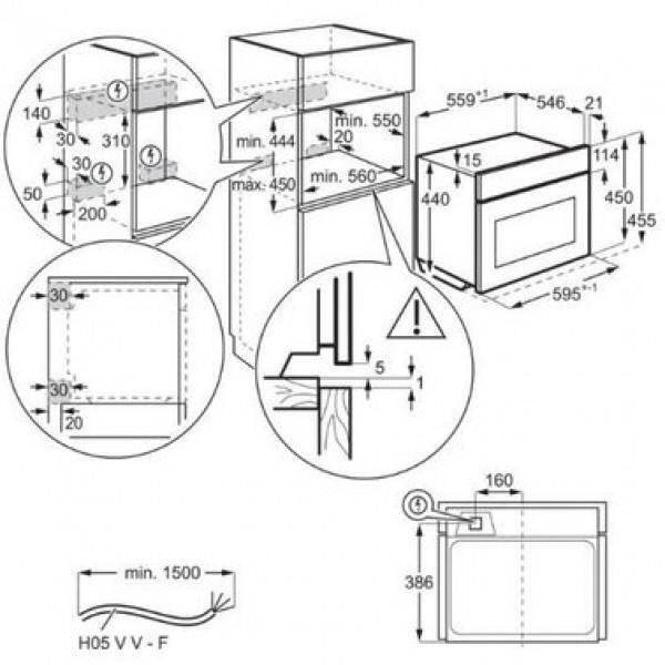 Духовка електрична Electrolux EVL8E08Z 011330 фото