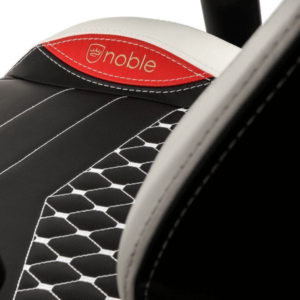 Компьютерное кресло для геймера Noblechairs Epic real leather black/white/red (NBL-RL-EPC-001) 018584 фото