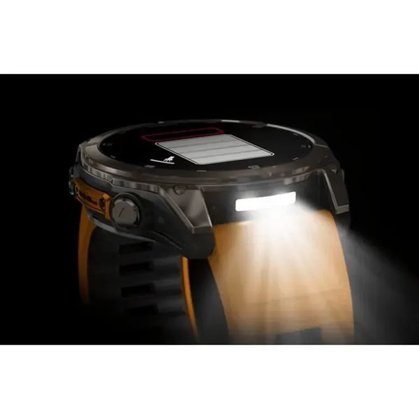 Смарт-часы Garmin Fenix 8 51mm Amoled Sapphire Titanium w. Spark Orange/Graphite Silicone Band (010-02905-10/11/53) 613056 фото