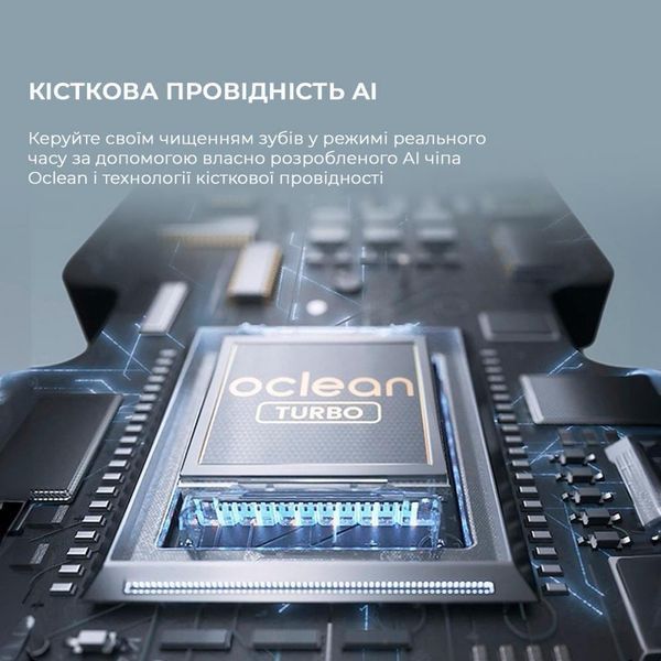 Електрична зубна щітка Oclean X Ultra Set Black (6970810553499) 012786 фото