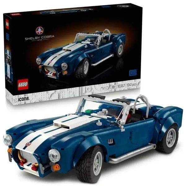 Блоковий конструктор LEGO Icons Shelby Cobra 427 S/C (10357) 613467 фото