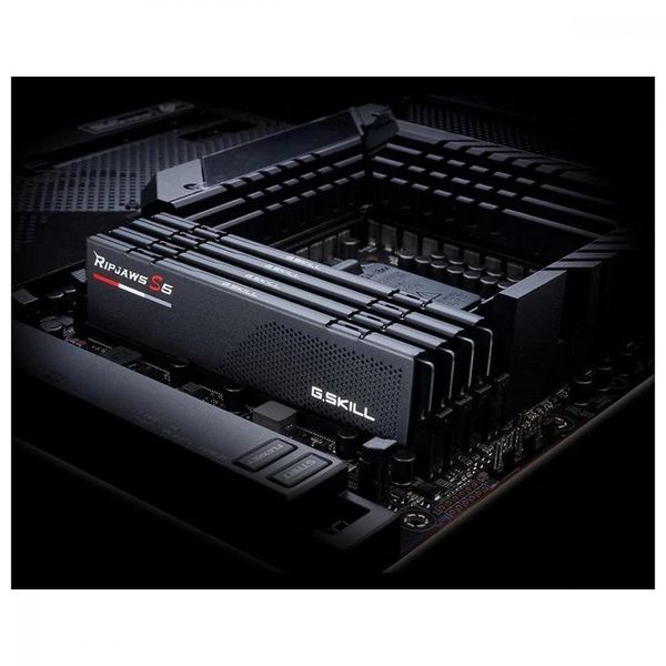 Память для настольных компьютеров G.Skill 32 GB (2x16GB) DDR5 5600 MHz Ripjaws S5 Matte Black 027699 фото