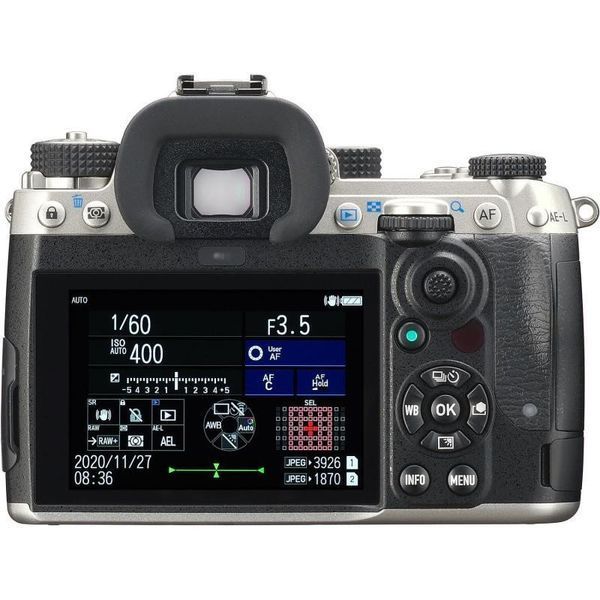 Дзеркальний фотоапарат Pentax K-3 Mark III Body Silver 014553 фото