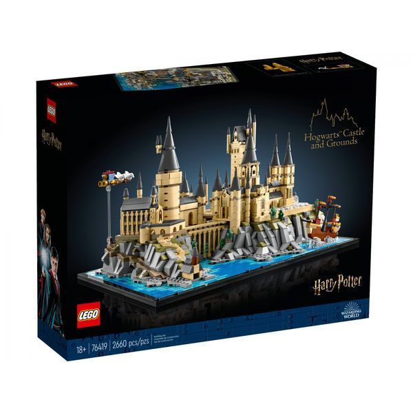 Блоковий конструктор LEGO Територія та Замок Хогвартс (76419) 009550 фото