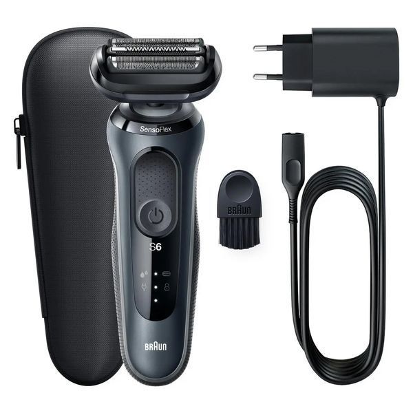 Електробритва чоловіча Braun 61-N1000s BLK 012769 фото