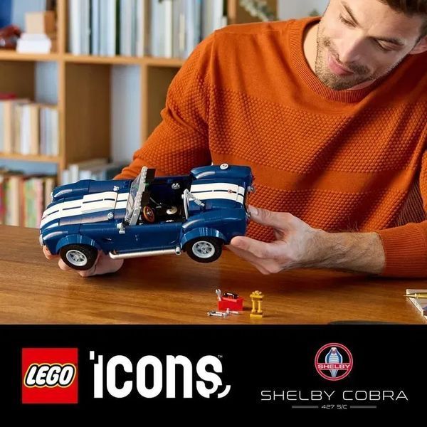 Блоковий конструктор LEGO Icons Shelby Cobra 427 S/C (10357) 613467 фото