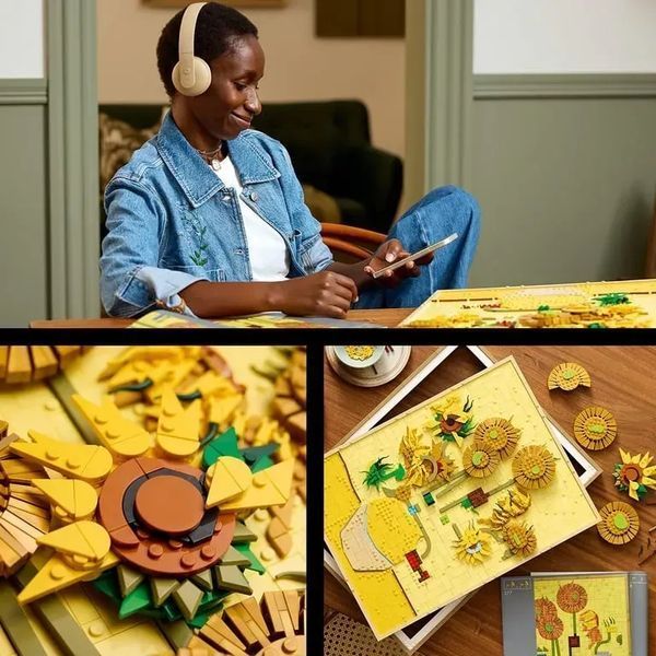 Блоковий конструктор LEGO Art Вінсент Ван Гог &ndash; Соняшники (31215) 613453 фото