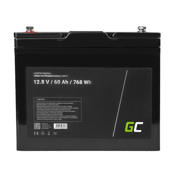 Акумулятор для ДБЖ Green Cell CAV11 LiFePO4 12.8V 60Ah 768Wh 000045 фото