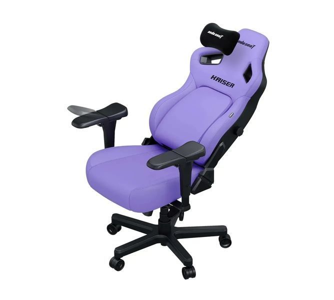 Компьютерное кресло для геймера Anda Seat Kaiser 4 L Violet Premium PVC (AD12YDDC-L-20-V-PV/C) 578316ua фото