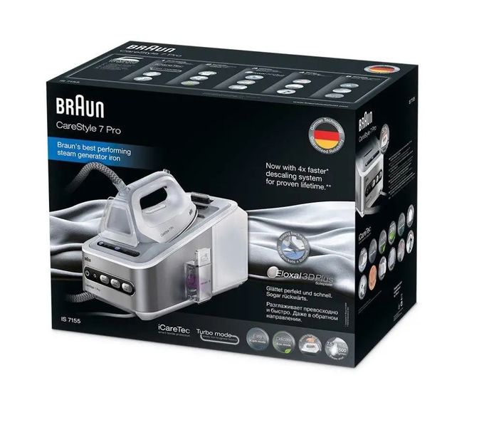 Парогенератор Braun CareStyle 7 Pro IS 7155 WH 307006 фото