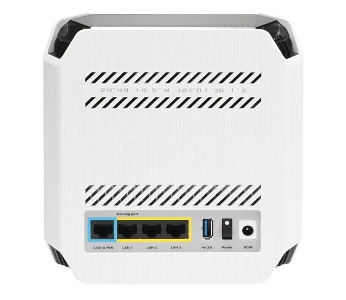 Бездротовий маршрутизатор (роутер) Asus Rog Rapture GT6 White 2-pack 476720ua фото