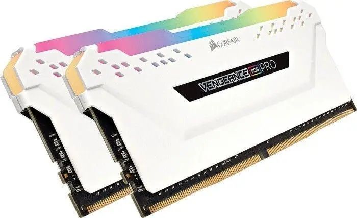Пам'ять для настільних комп'ютерів Corsair 32 GB DDR4 3200 MHz Vengeance RGB PRO(CMW32GX4M2E3200C16W) 026295 фото