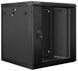 Шкаф RACK LANBERG 19" 12U WF01-6612-10B 600 x 600 мм, настенный, черный 470917 фото 1