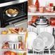 Набор сковород и кастрюль TEFAL Emotion L897SJ04 (20 предметов) 2050795 фото 9