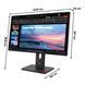 Монитор LENOVO ThinkVision T27QD-40 27" 2560x1440 IPS 120 Гц 4 мс + Камера ThinkVision MC60 2092914 фото 2