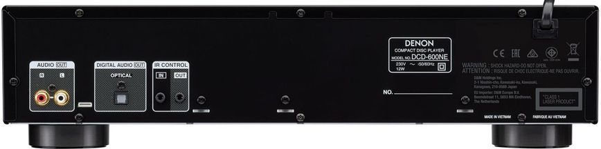 CD-плеєр DENON DCD-600NE Чорний 556792 фото