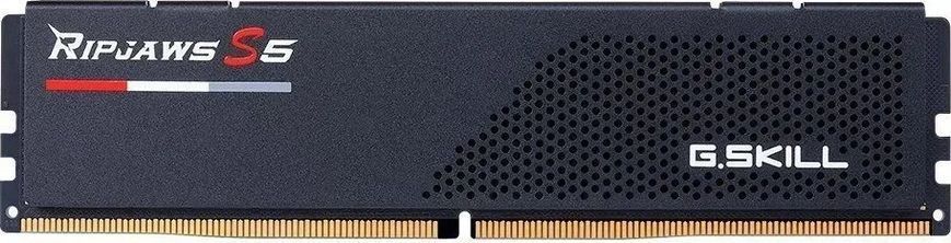 Память для настольных компьютеров G.Skill 64 GB (2x32GB) DDR5 6400 MHz Ripjaws S5 (F5-6400J3239G32GX2-RS5K) 478289ua фото
