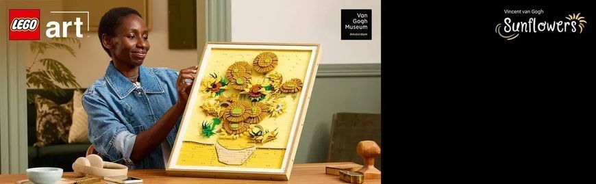 Блоковий конструктор LEGO Art Вінсент Ван Гог &ndash; Соняшники (31215) 613453 фото