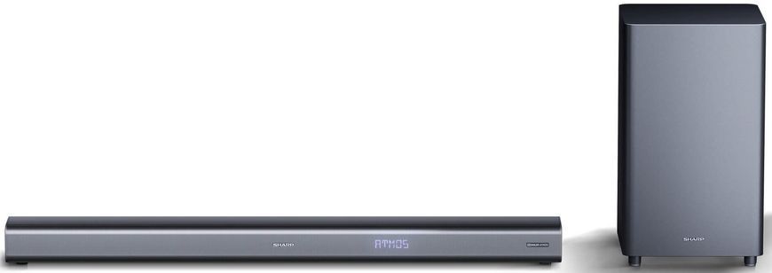Саундбар SHARP HT-SBW460 Черный 3.1-канальный, Беспроводной сабвуфер, 4K, Dolby Atmos, HDMI eARC, Bluetooth 561049 фото