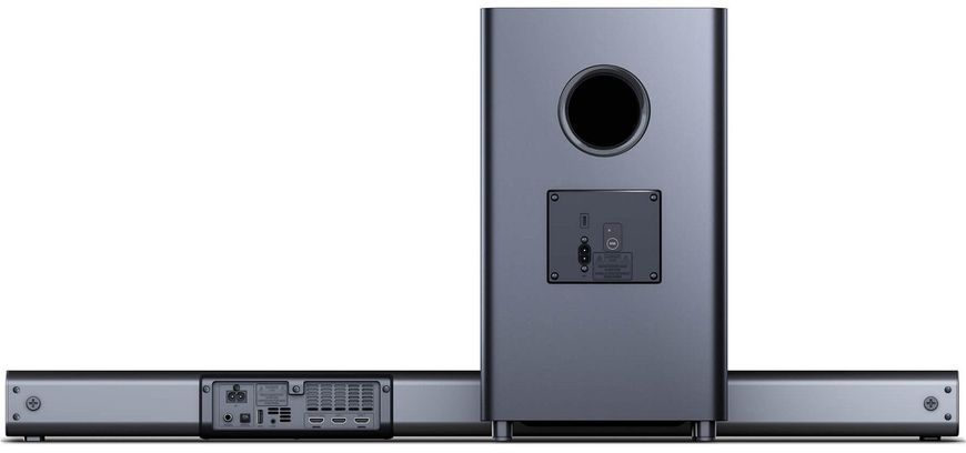 Саундбар SHARP HT-SBW460 Черный 3.1-канальный, Беспроводной сабвуфер, 4K, Dolby Atmos, HDMI eARC, Bluetooth 561049 фото