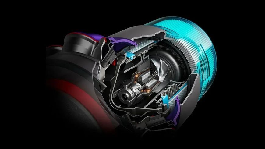 Пылесос 2в1 (вертикальный + ручной) Dyson Gen5detect Absolute Nickel/Purple (446989-01) 506771ua фото