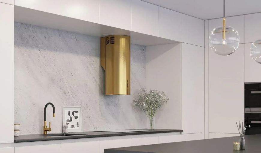 Витяжка декоративна Maan Elba 2 W731 Gold Glass 603955 фото