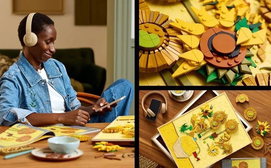 Блоковий конструктор LEGO Art Вінсент Ван Гог &ndash; Соняшники (31215) 613453 фото