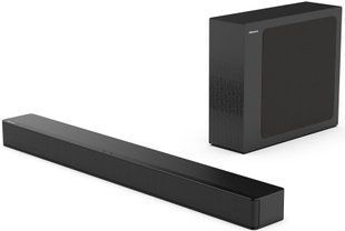Саундбар HISENSE HS2100 Черный 2.1-канальный, Беспроводной сабвуфер, DTS Virtual:X, Dolby Audio, 6 режимов звука 593933 фото