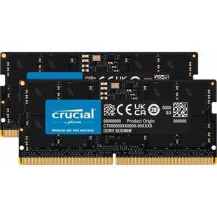 Пам'ять для ноутбуків Crucial 32 GB (2x16GB) SO-DIMM DDR5 5600 MHz (CT2K16G56C46S5) 033914 фото