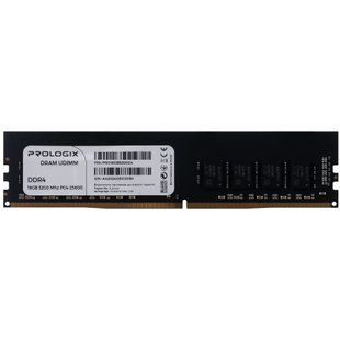Пам'ять для настільних комп'ютерів Prologix 16 GB DDR4 3200 MHz (PRO16GB3200D4) 579679ua фото