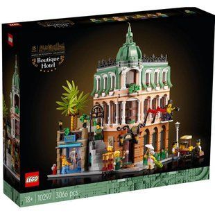 Блоковий конструктор LEGO Icons Бутік-готель (10297) 009445 фото