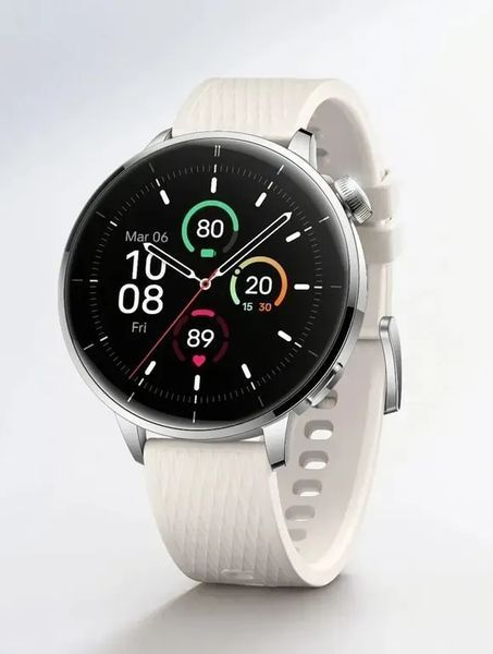 Смарт-часы OnePlus Watch 3 Silver Steel 43mm 613207 фото