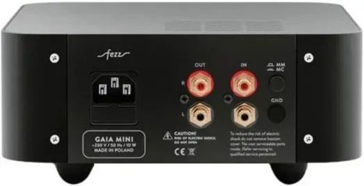 Підсилювач потужності Fezz Audio Gaia Mini MM/MC EVO Black Ice 609041 фото