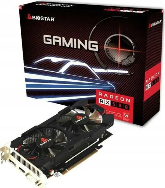 Видеокарта Biostar RX560 OC Gaming 4G (VA5615RF41TBE1AB) 604125 фото